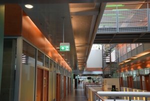 Teknoware's ESC 80 Exit Lights in the University of Radboud